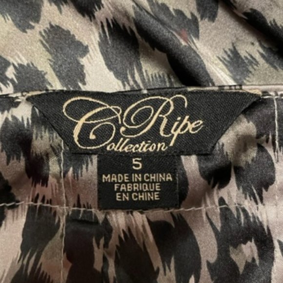 Leopard Print Corset Wiggle Dress Size Small - Picture 5 of 6